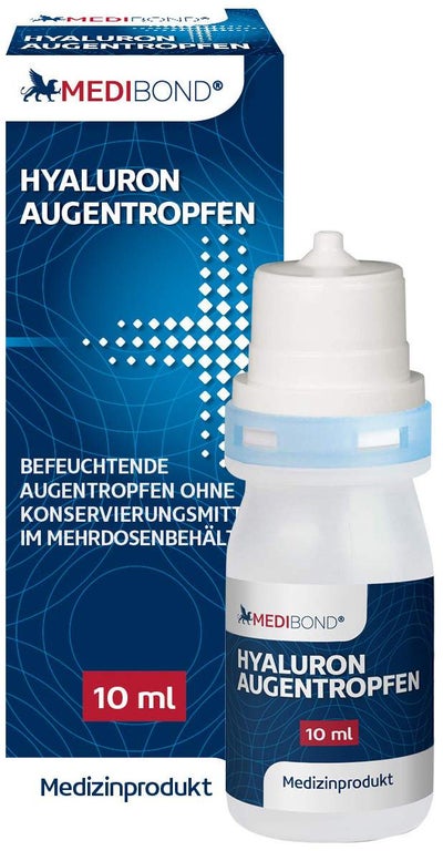 Hyaluron Augentropfen Medibond 10 ml