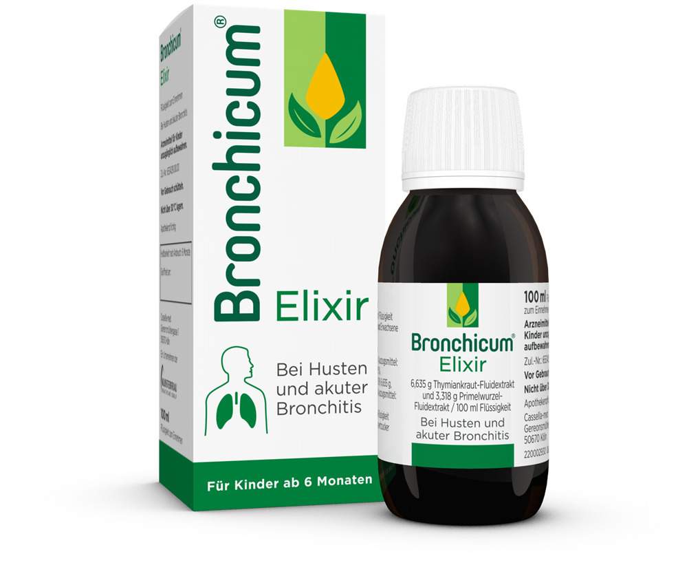 Bronchicum Elixir 100 ml Flüssigkeit