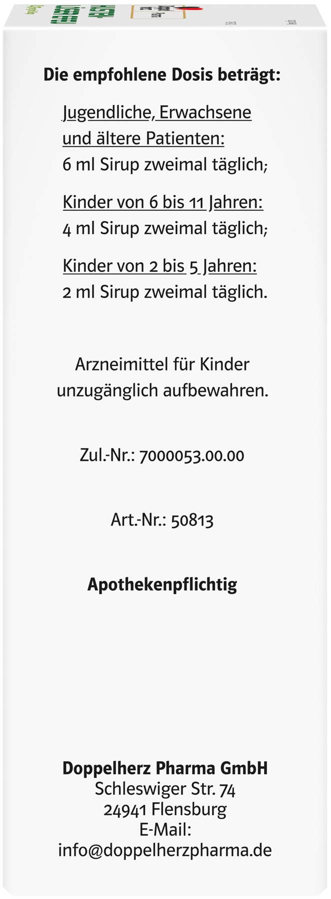 Hustenlöser Efeu 8,25 mg je ml 200 ml Sirup