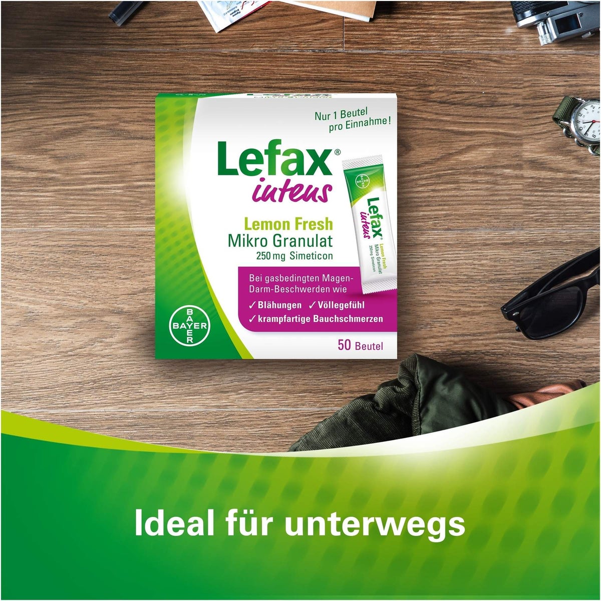 Lefax intens Lemon Fresh Mikro Granulat 50 Beutel
