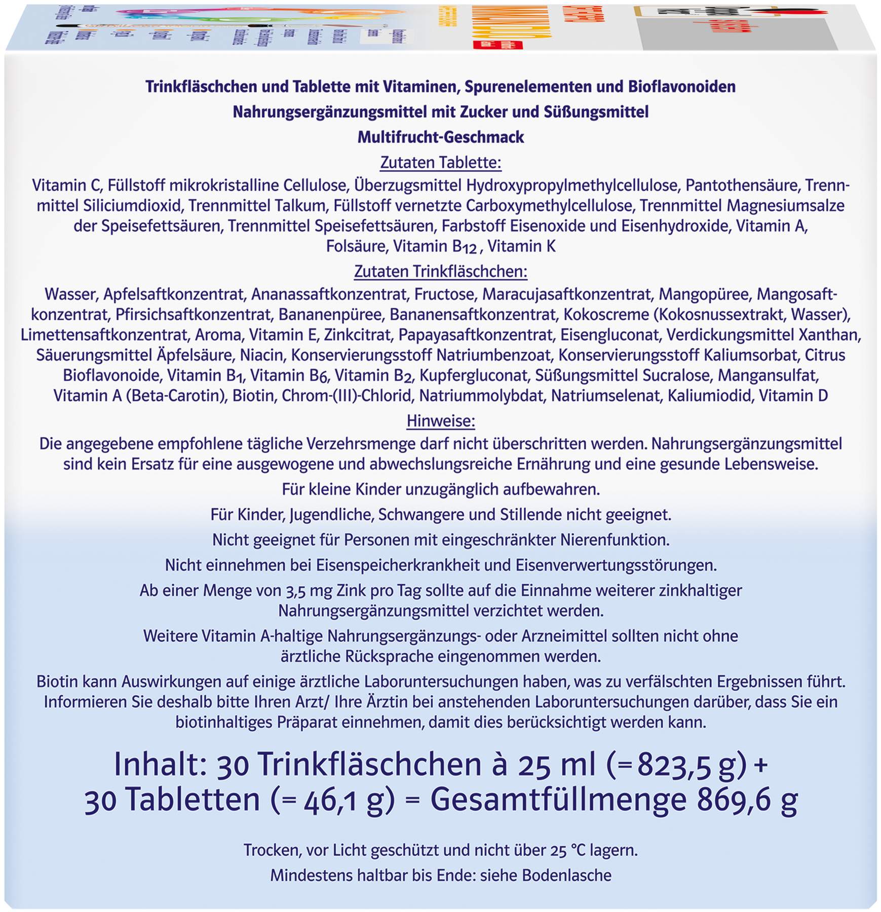 Doppelherz system Orthopro Immun Duo 30 Trinkampullen