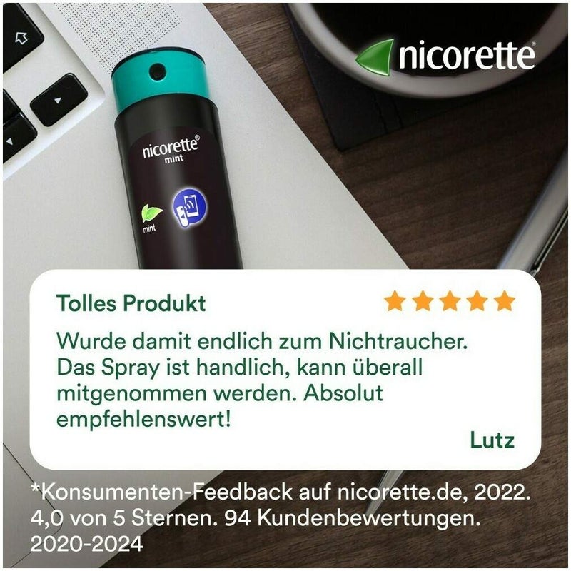 Nicorette Mint Spray 1 mg 2 Stück