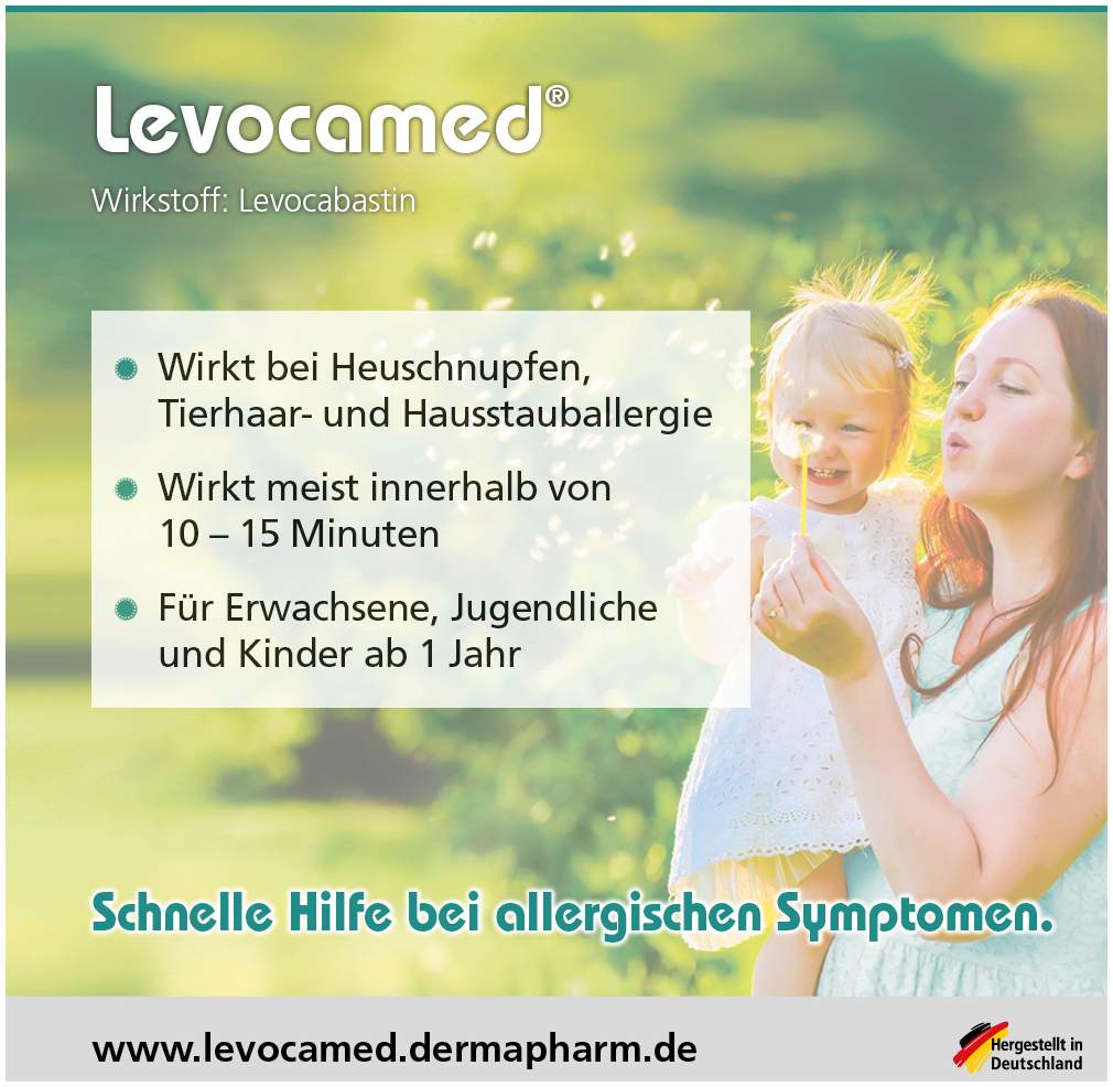 Levocamed Augentropfen 4 ml + Nasenspray 5 ml