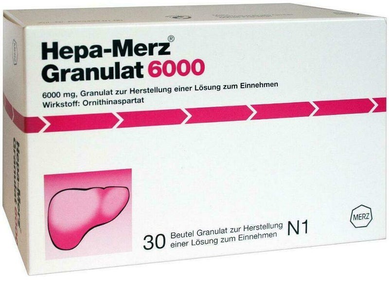 Hepa Merz Granulat 6000 30 Stück