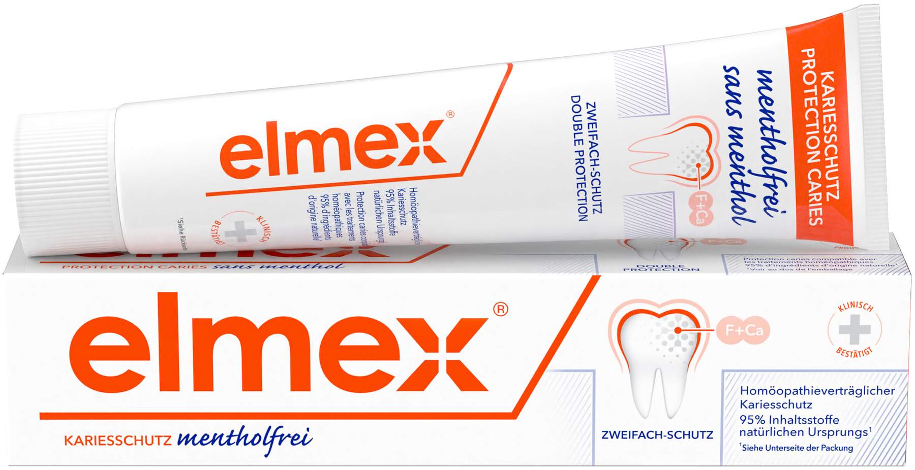 Elmex mentholfrei Zahnpasta 75 ml