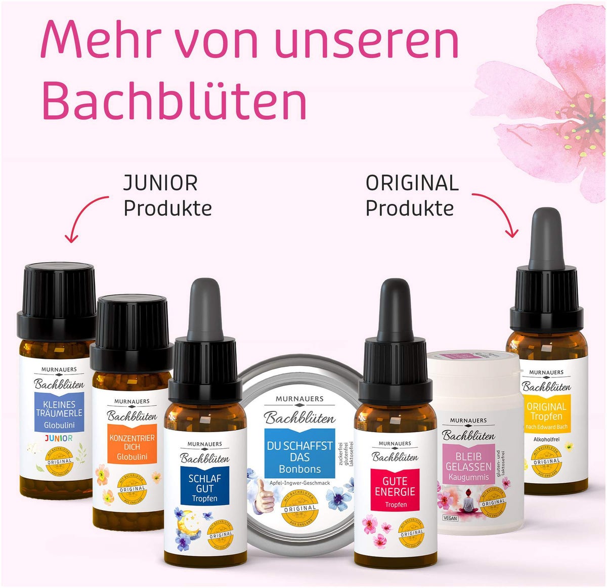 Bachblüten Murnauer 74 G Kaugummis Bleib Gelassen