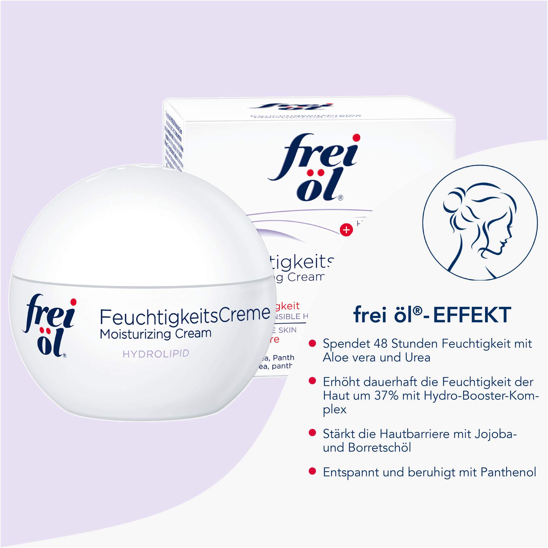 Frei Öl Hydrolipid Feuchtigkeitscreme 50 ml