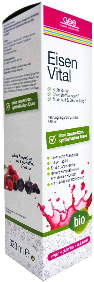 Eisen Vital Complex Bio Flüssigkeit Z.Einnehmen 330 ml
