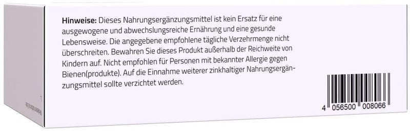 Beecraft Propolis Kapseln plus 10 mg Zink 60 Stück
