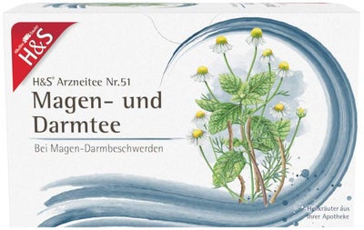H&S Magen- und Darmtee Arzneitee 20 Filterbeutel