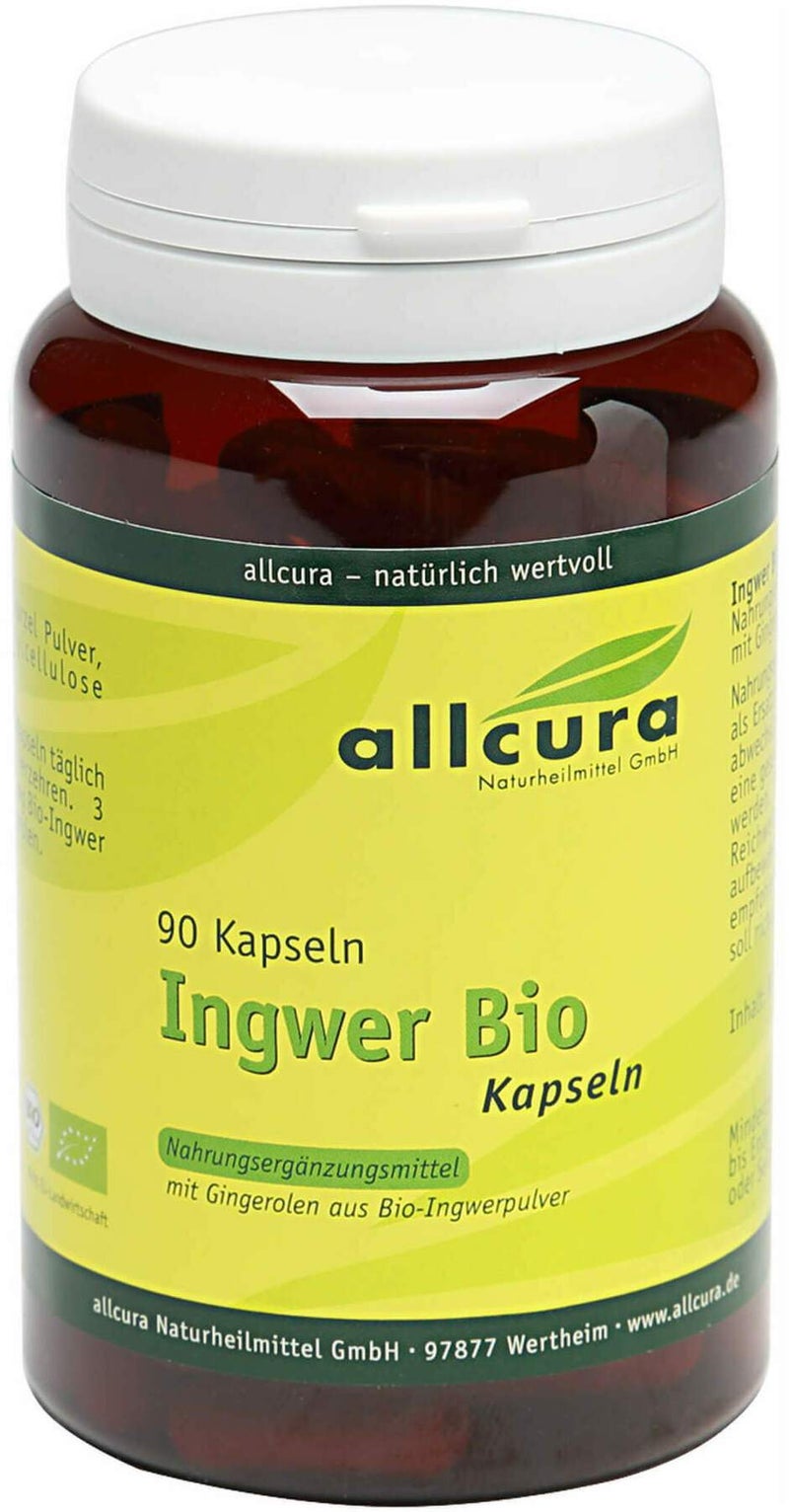 Ingwer Bio 90 Kapseln
