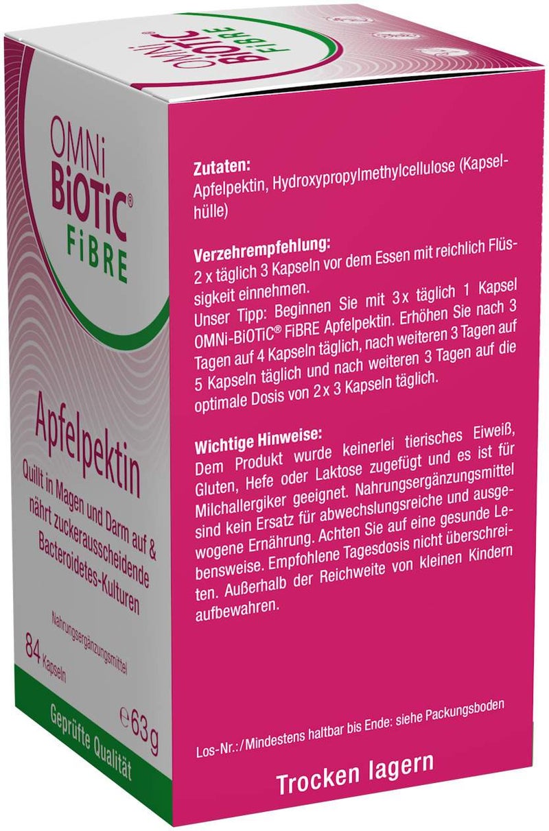 Omni Biotic Fibre Apfelpektin 84 Kapseln