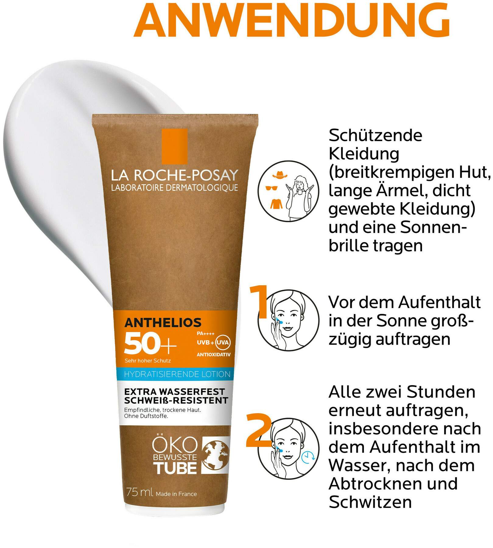 La Roche Posay Anthelios Milch LSF 50+ 75 ml