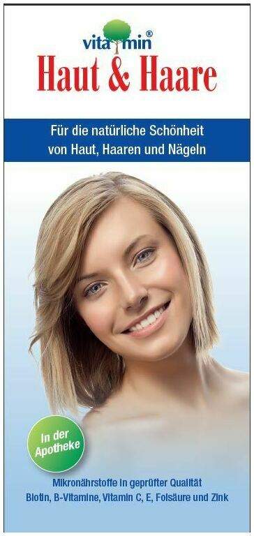 Haut & Haare Vitamin 30 Kapseln