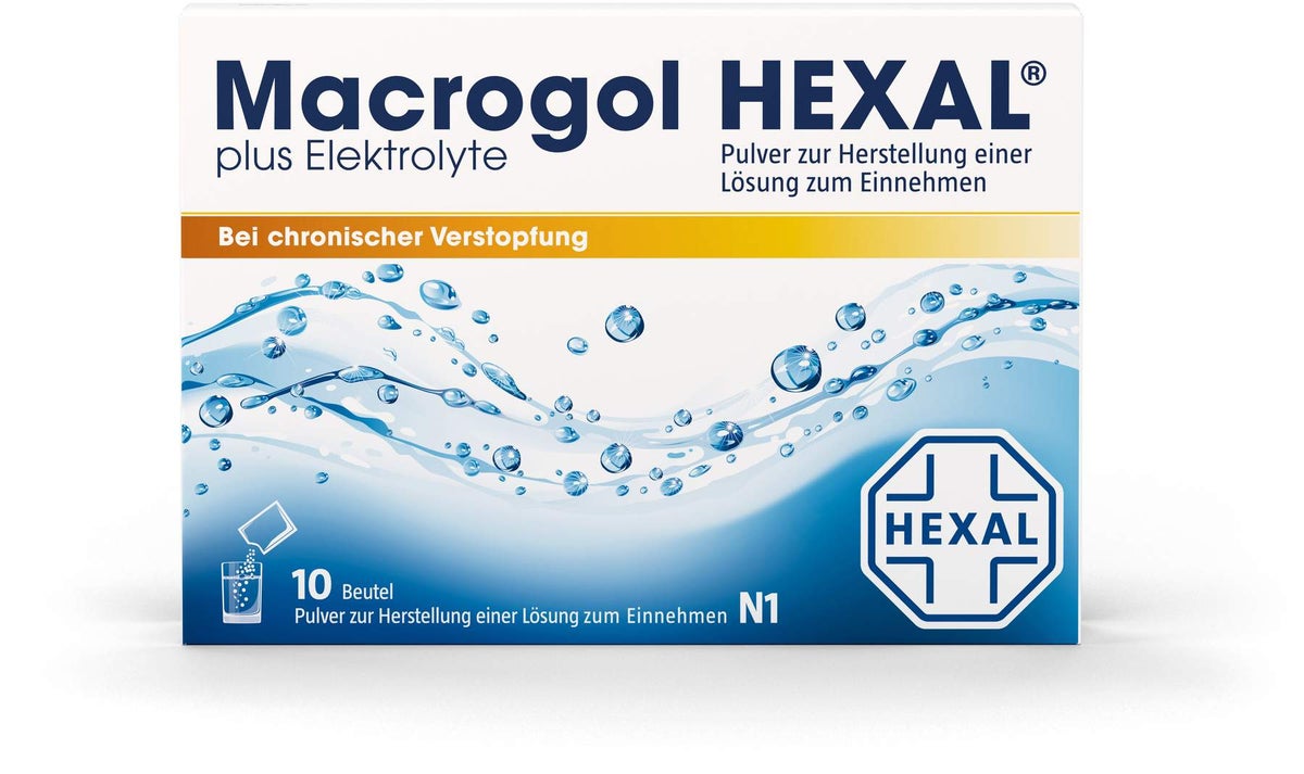Macrogol Hexal Plus Elektrolyte 10 Beutel