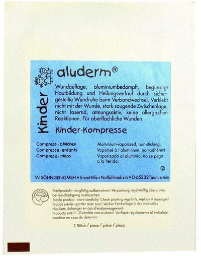 Aluderm Kinder Kompressen 6x6cm