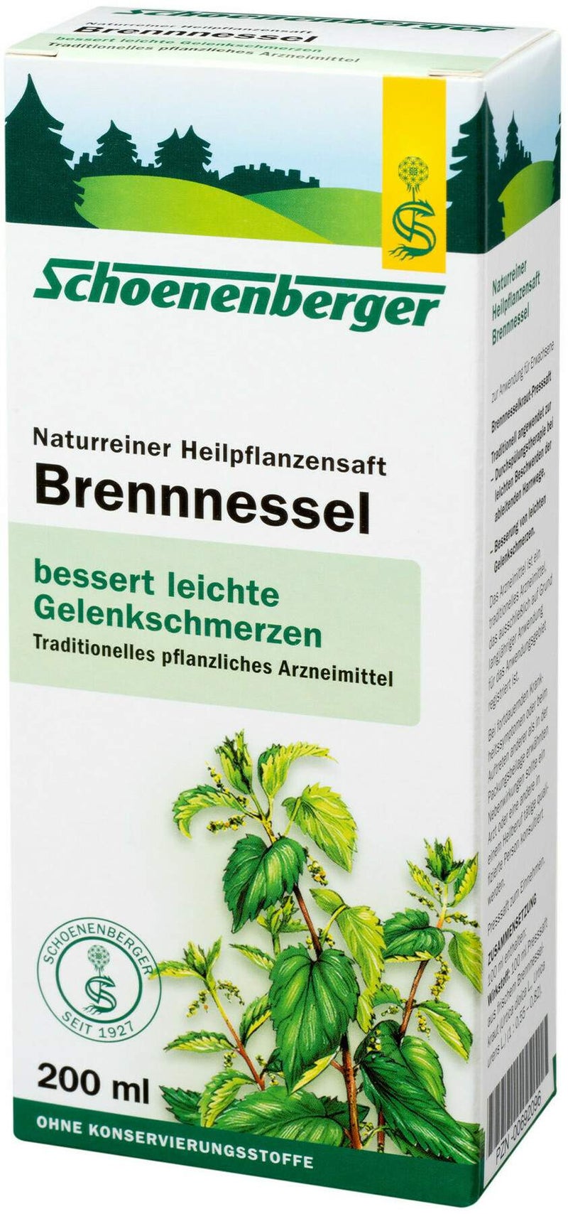 Brennesselsaft Schoenenberger 200 ml Saft