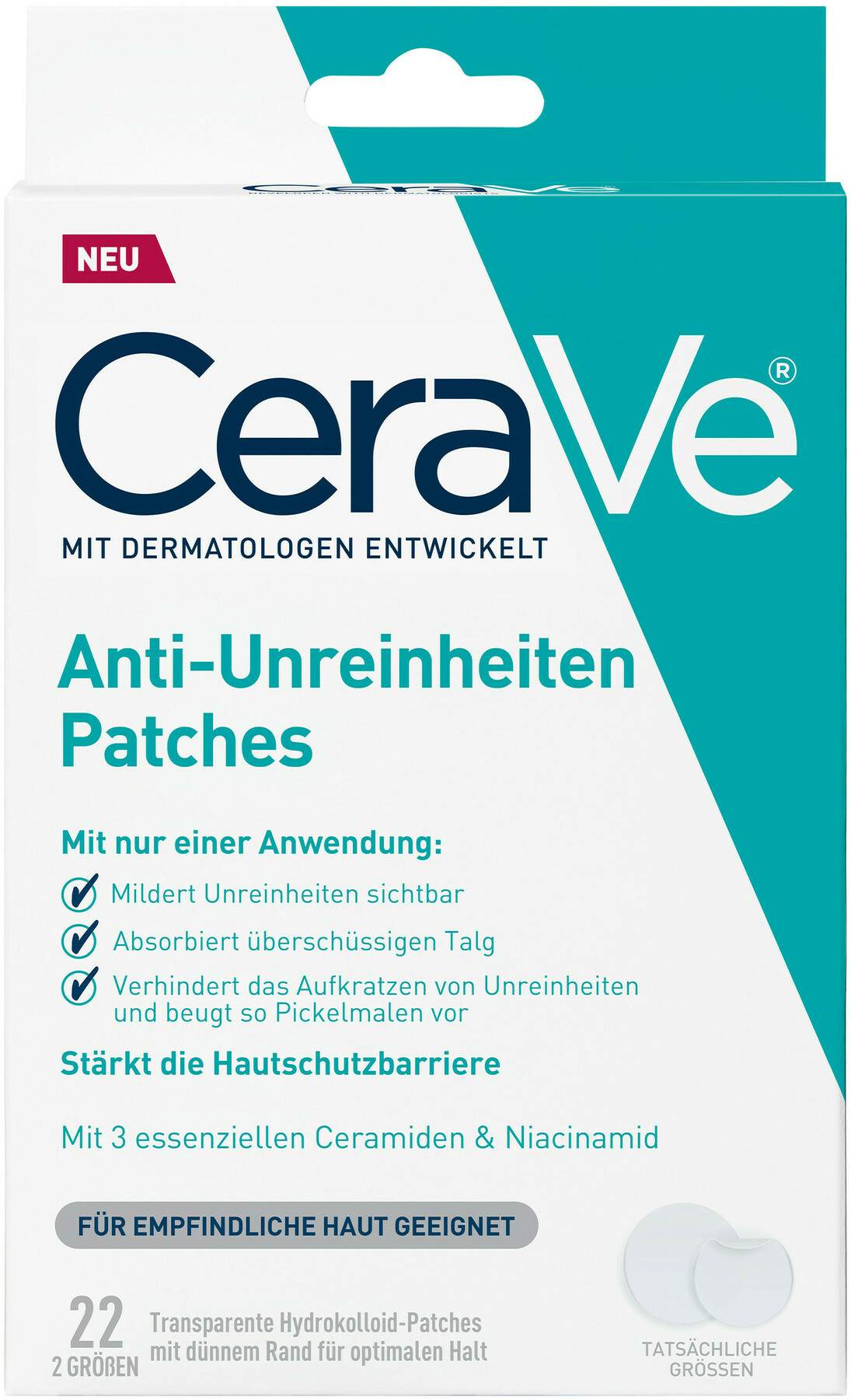 Cerave Anti-Unreinheiten Patches 22 Pflaster