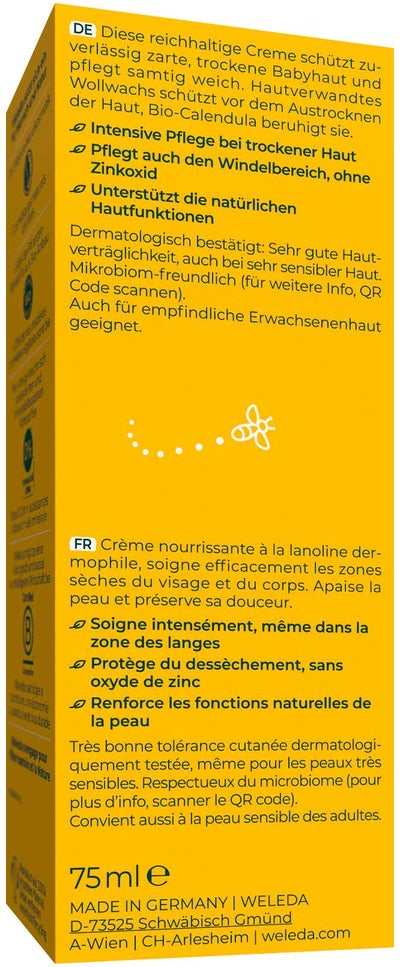 Weleda Calendula Pflegecreme Körper & Gesicht 75 ml Creme