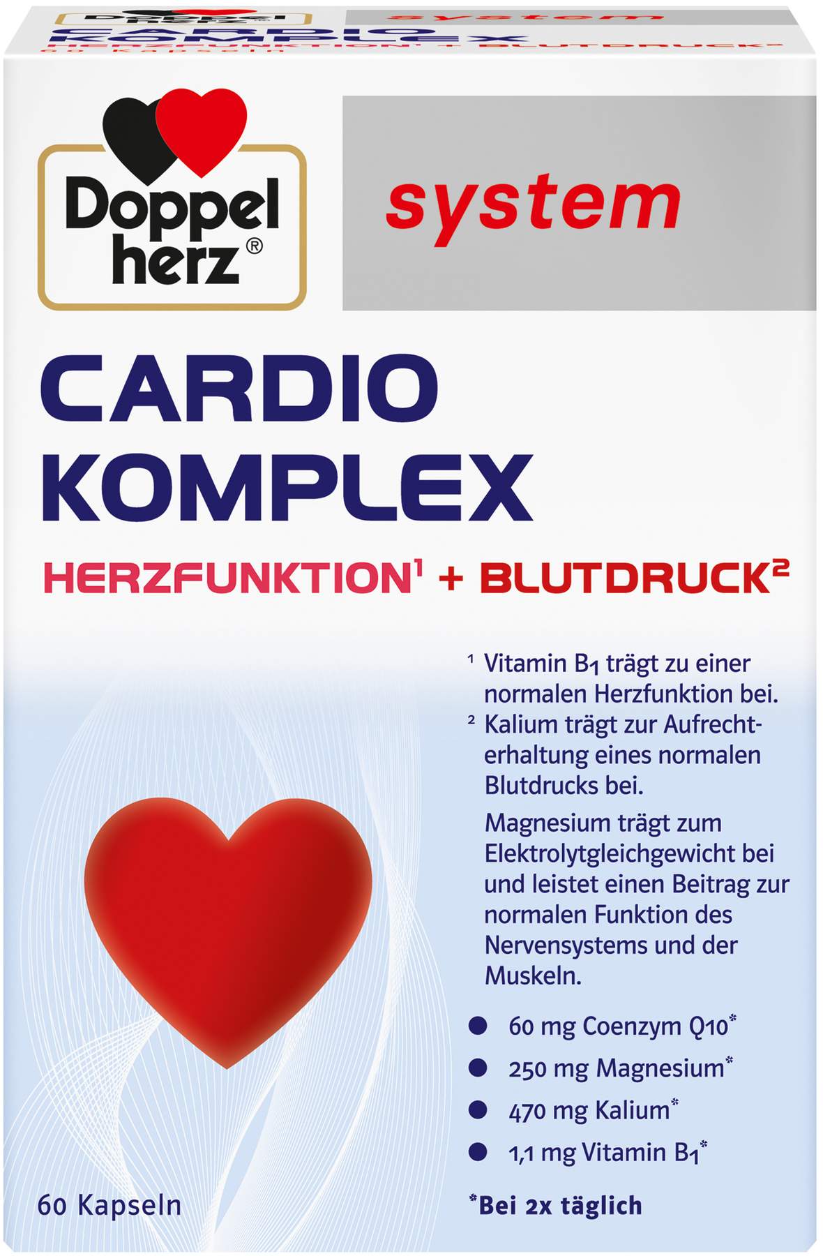 Doppelherz system Cardio Komplex 60 Kapseln