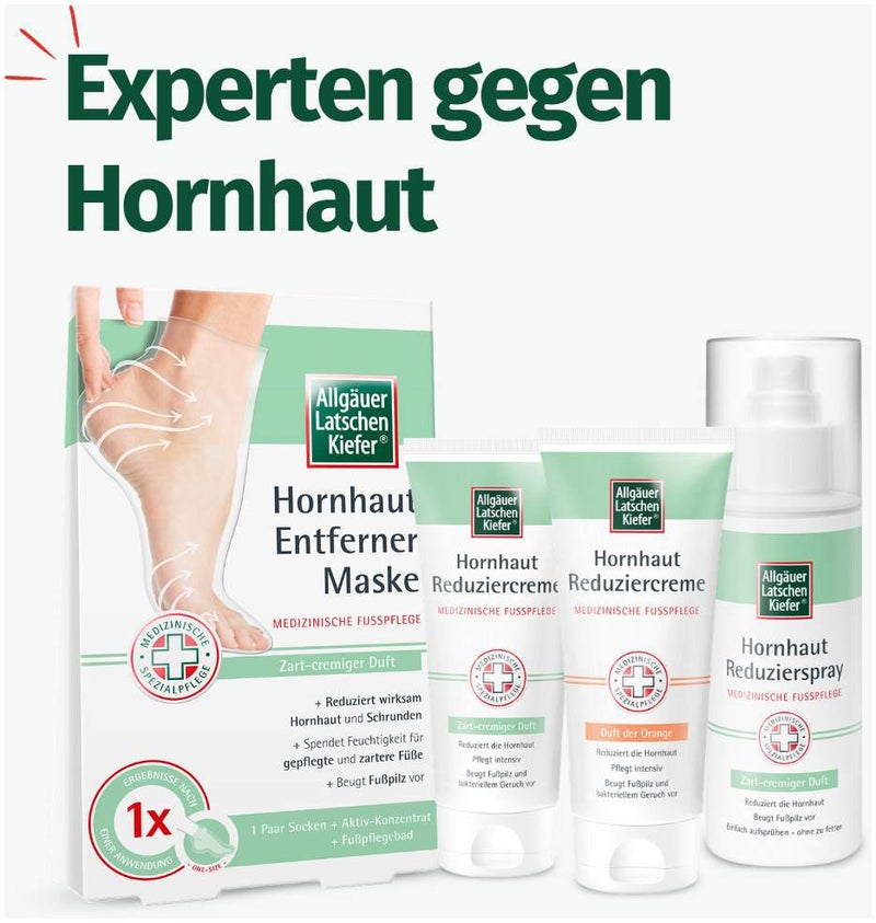 Allgäuer Latschenkiefer Hornhaut Entferner Maske cremig 1 Stück