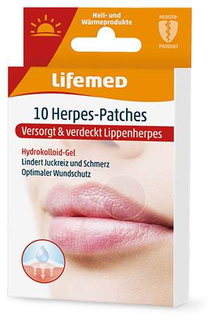Lifemed Herpes-Patch, transparent, 10 Stück