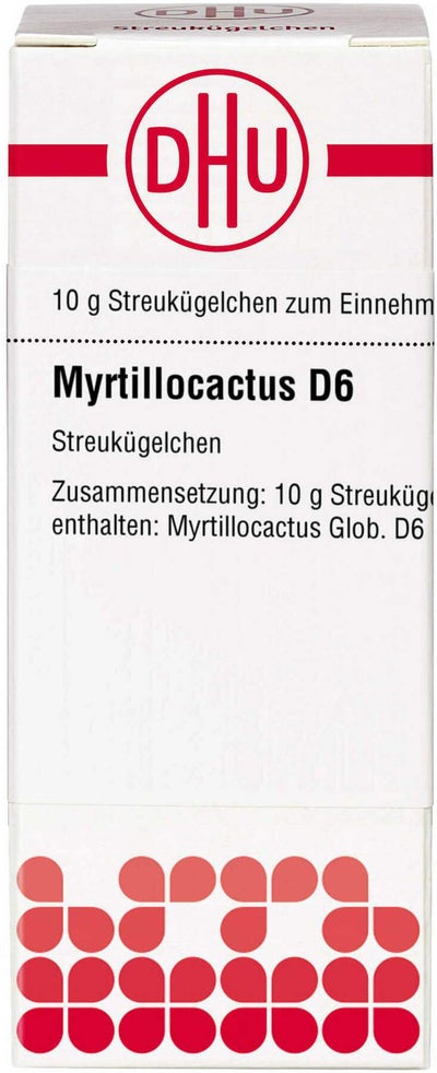 Dhu Myrtillocactus D6 Globuli 10 G
