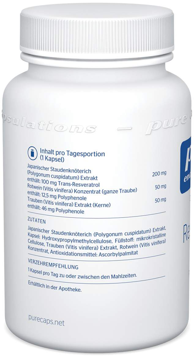 Pure Encapsulations Resveratrol Extra Kapseln