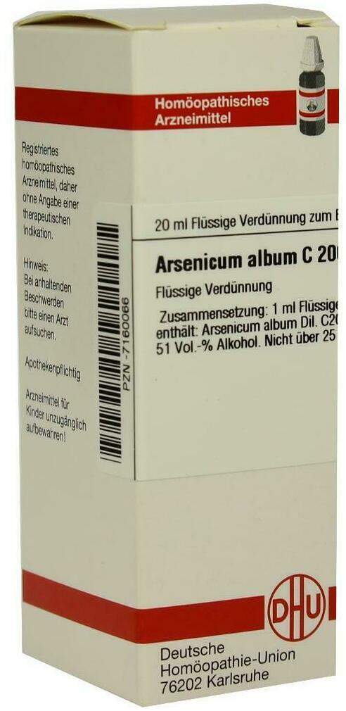 Dhu Arsenicum Album C 200 Dilution