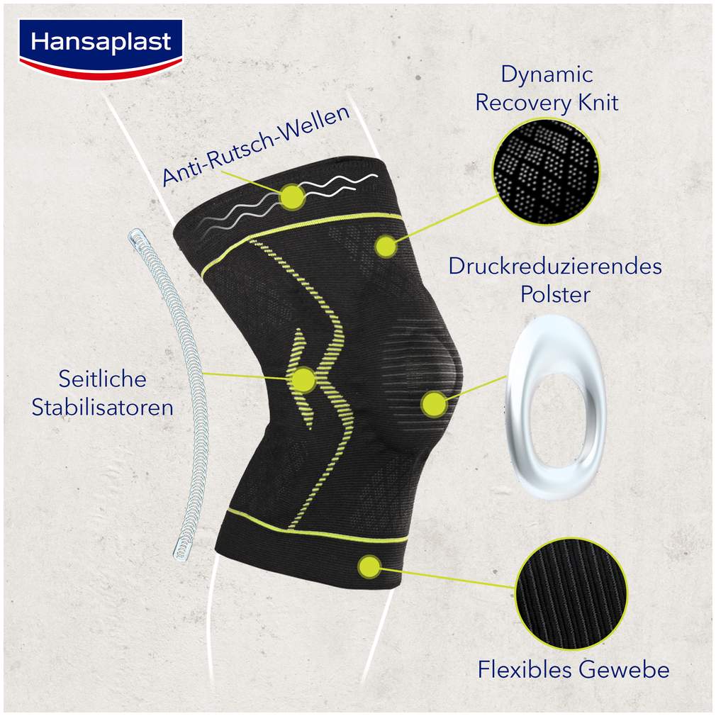 Hansaplast Sport Knie Bandage Gr.L - Xl 1 Stück