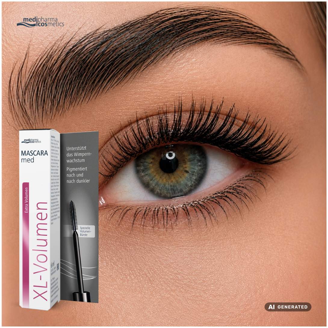 medipharma cosmetics Mascara Med XL-Volumen 6 ml