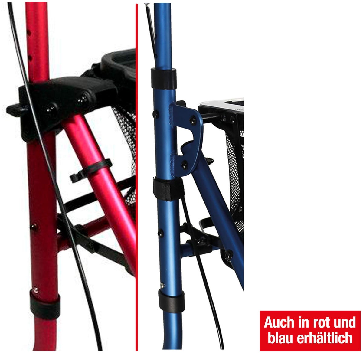 Indoor Rollator Actimo Home Schwarz, 1 Stück