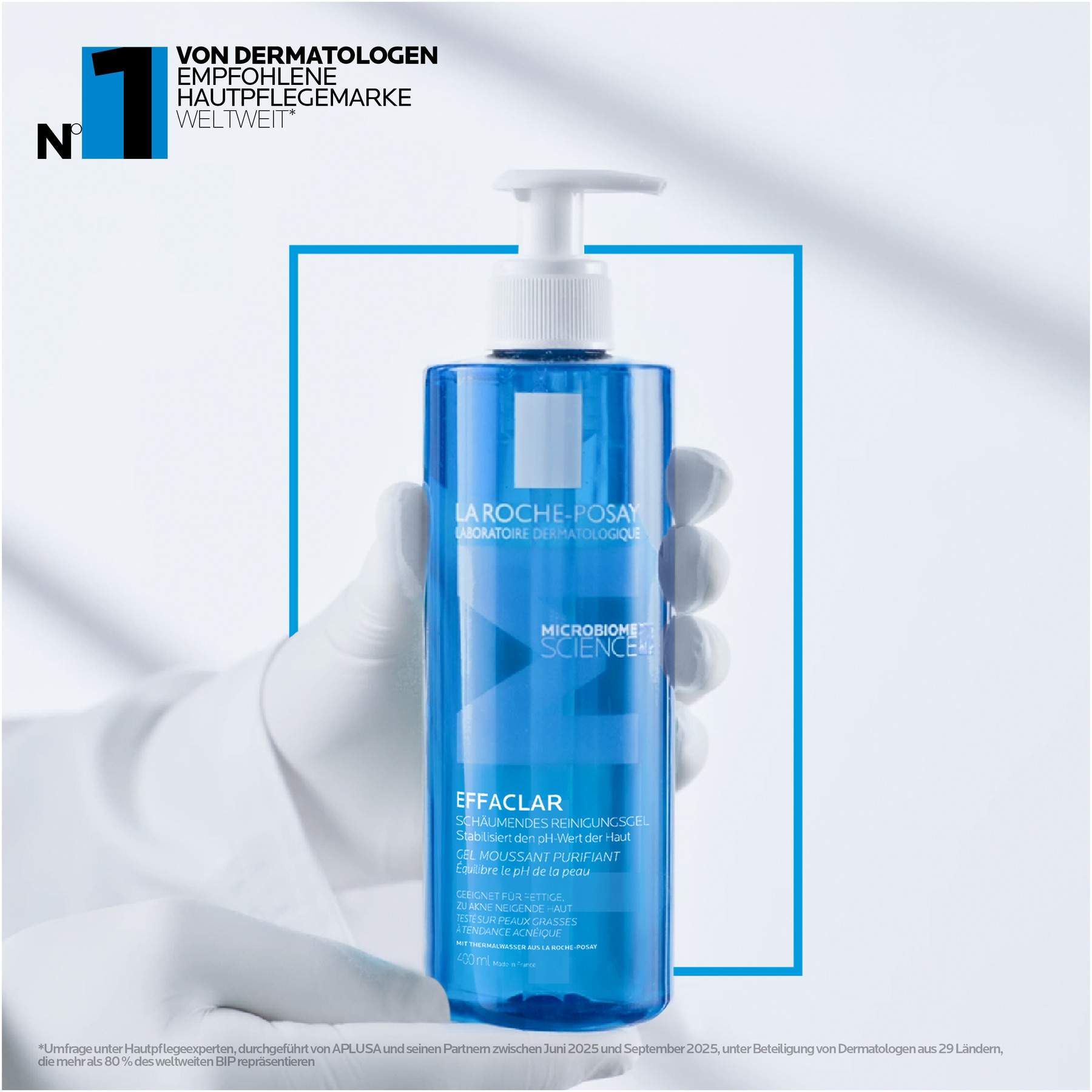 La Roche Posay Effaclar Schäumendes Reinigungsgel 400 ml