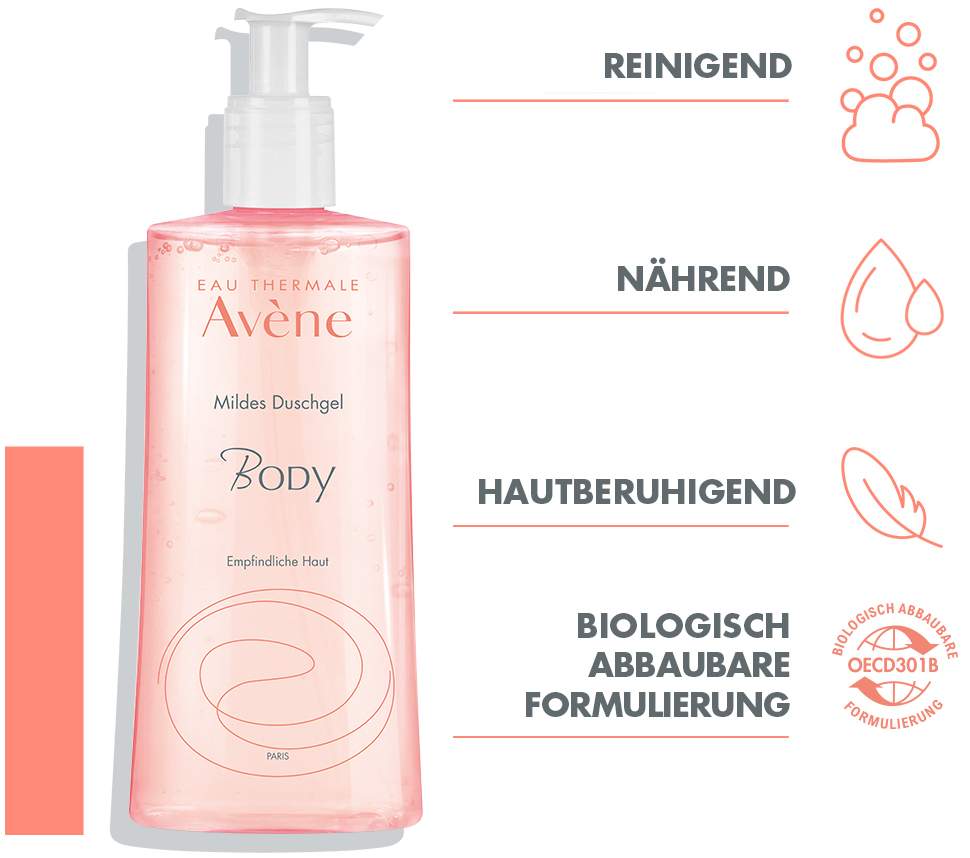 Avene Body mildes Duschgel 500 ml