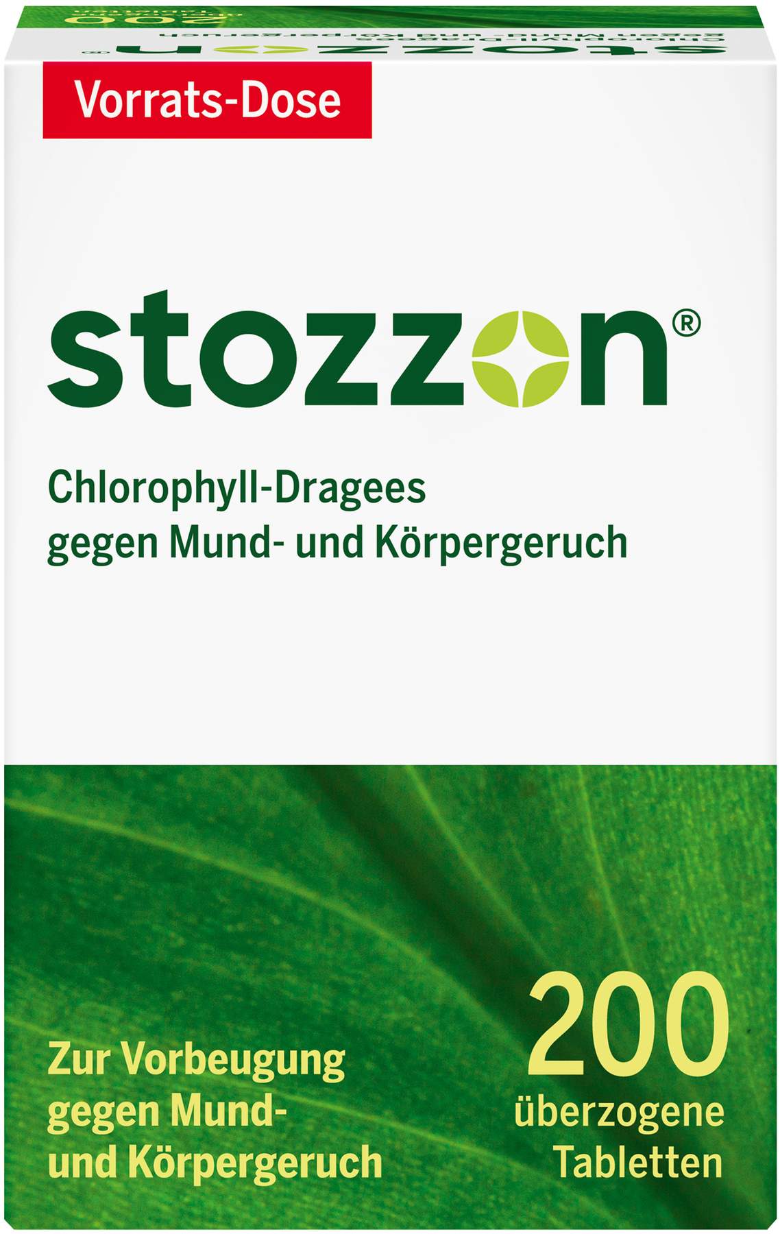 Stozzon Chlorophyll 200 überzogene Tabletten