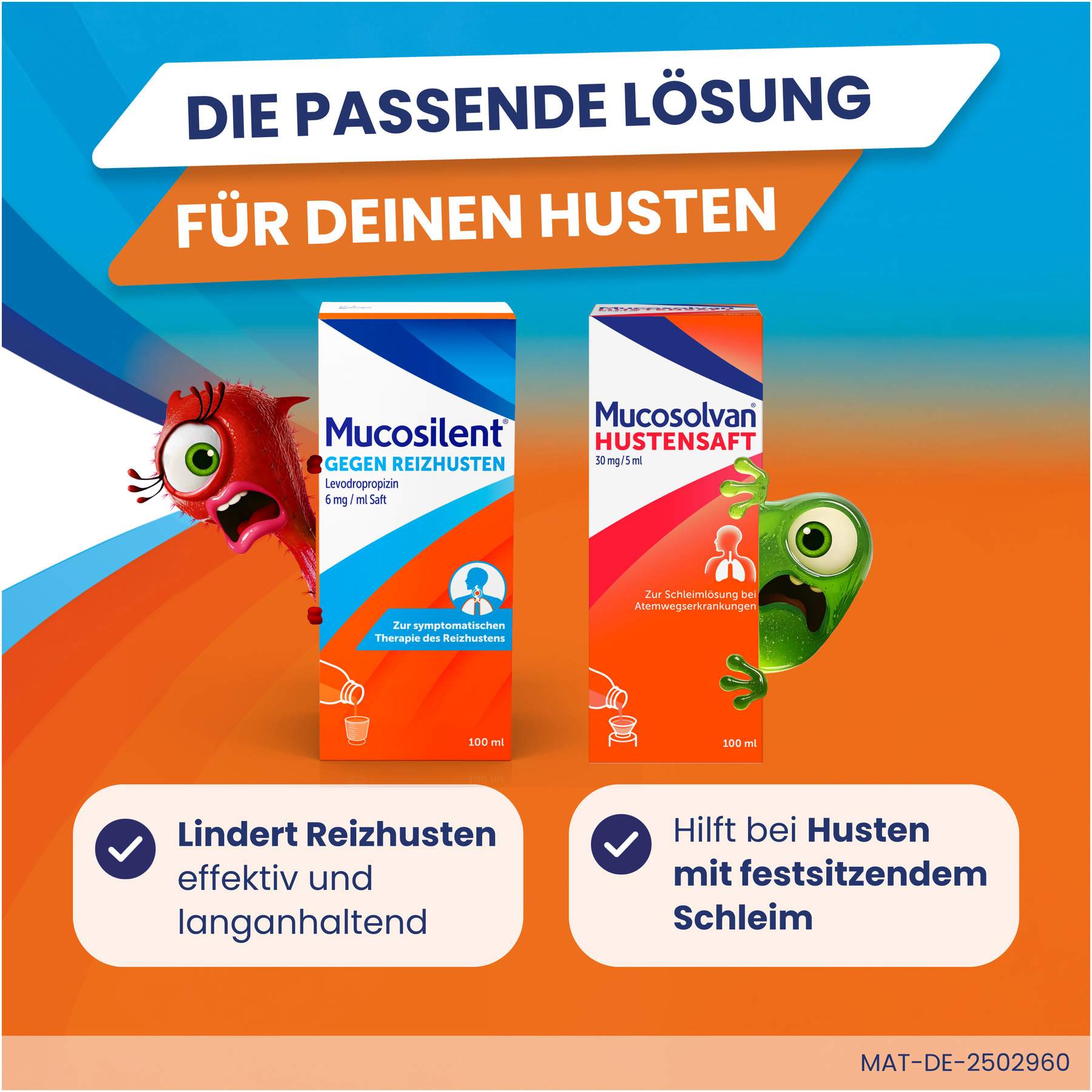 Mucosilent gegen Reizhusten 100 ml