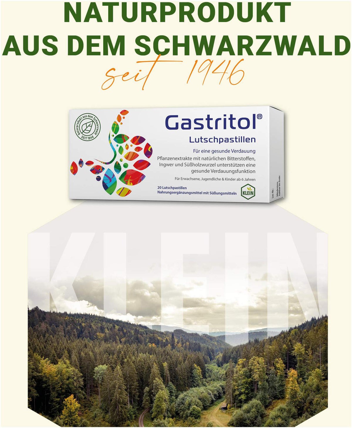 Gastritol 20 Lutschpastillen