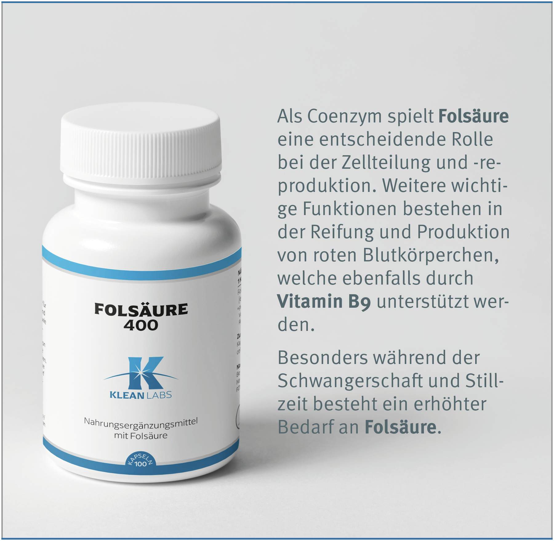 Folsäure Kapseln
