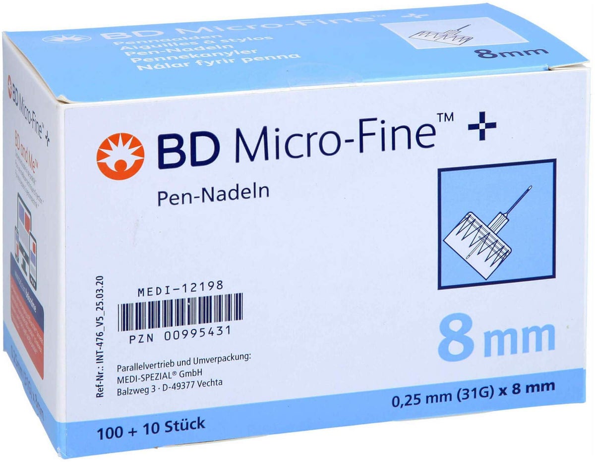 Bd Micro-Fine Nadeln 0,25x8 mm