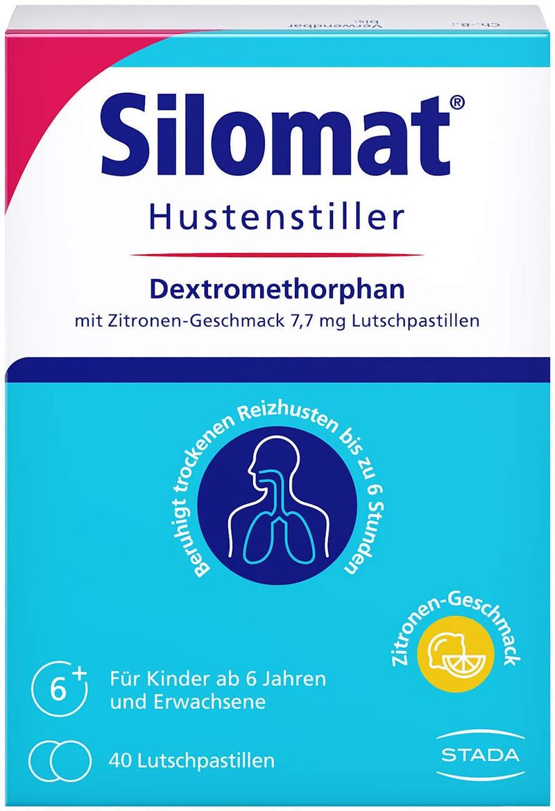 Silomat Hustenstiller DMP Zitrone 40 Lutschpastillen