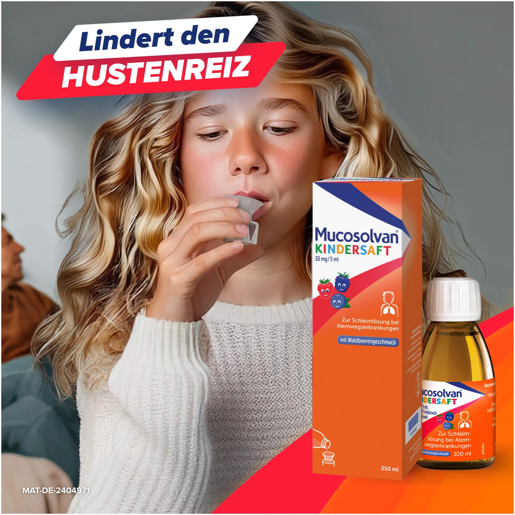 Mucosolvan 250 ml Kindersaft 30 mg je 5 ml
