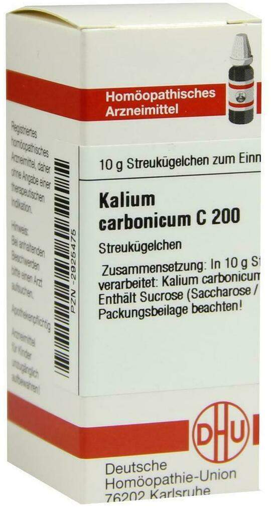 Dhu Kalium Carbonicum C200 Globuli
