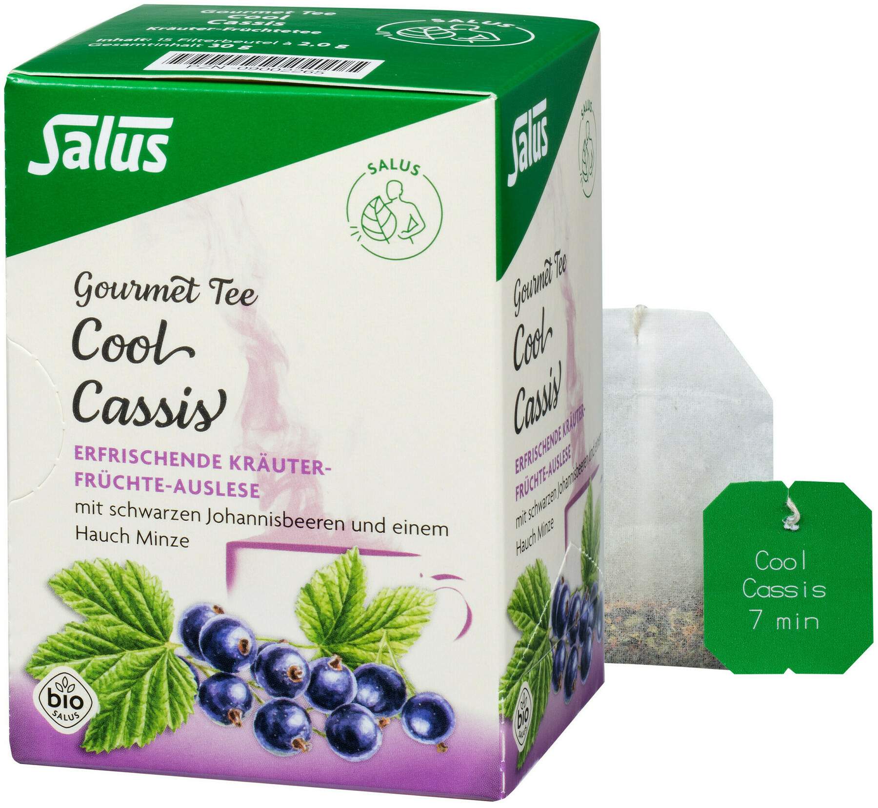 Cool Cassis Kräutertee Salus 15 Filterbeutel
