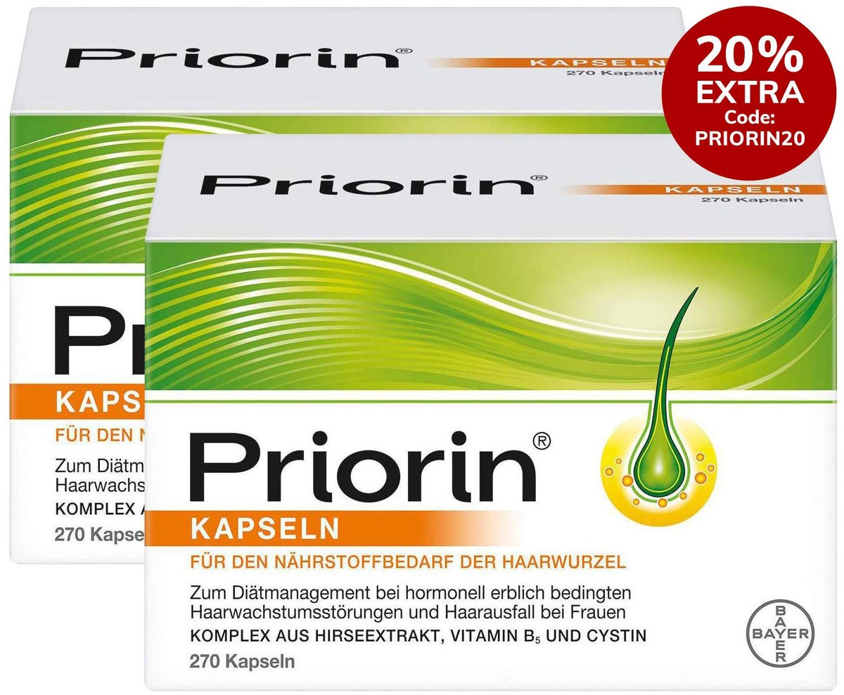 Priorin 2 x 270 Kapseln