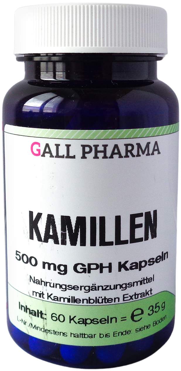 Kamillen 500 mg Gph Kapseln 60 Stück