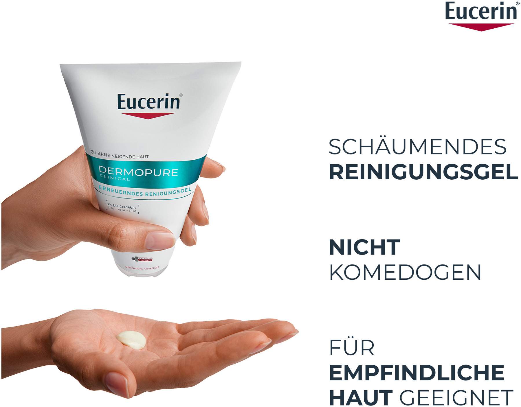 Eucerin DermoPure Clinical erneuerndes Reinigungsgel 150 ml