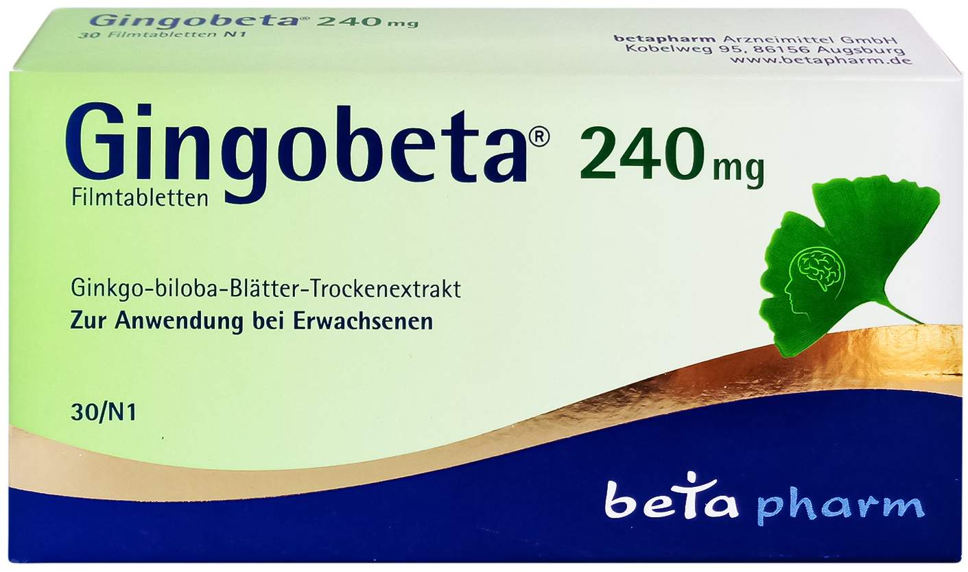 Gingobeta 240 mg Filmtabletten 30  Filmtabletten