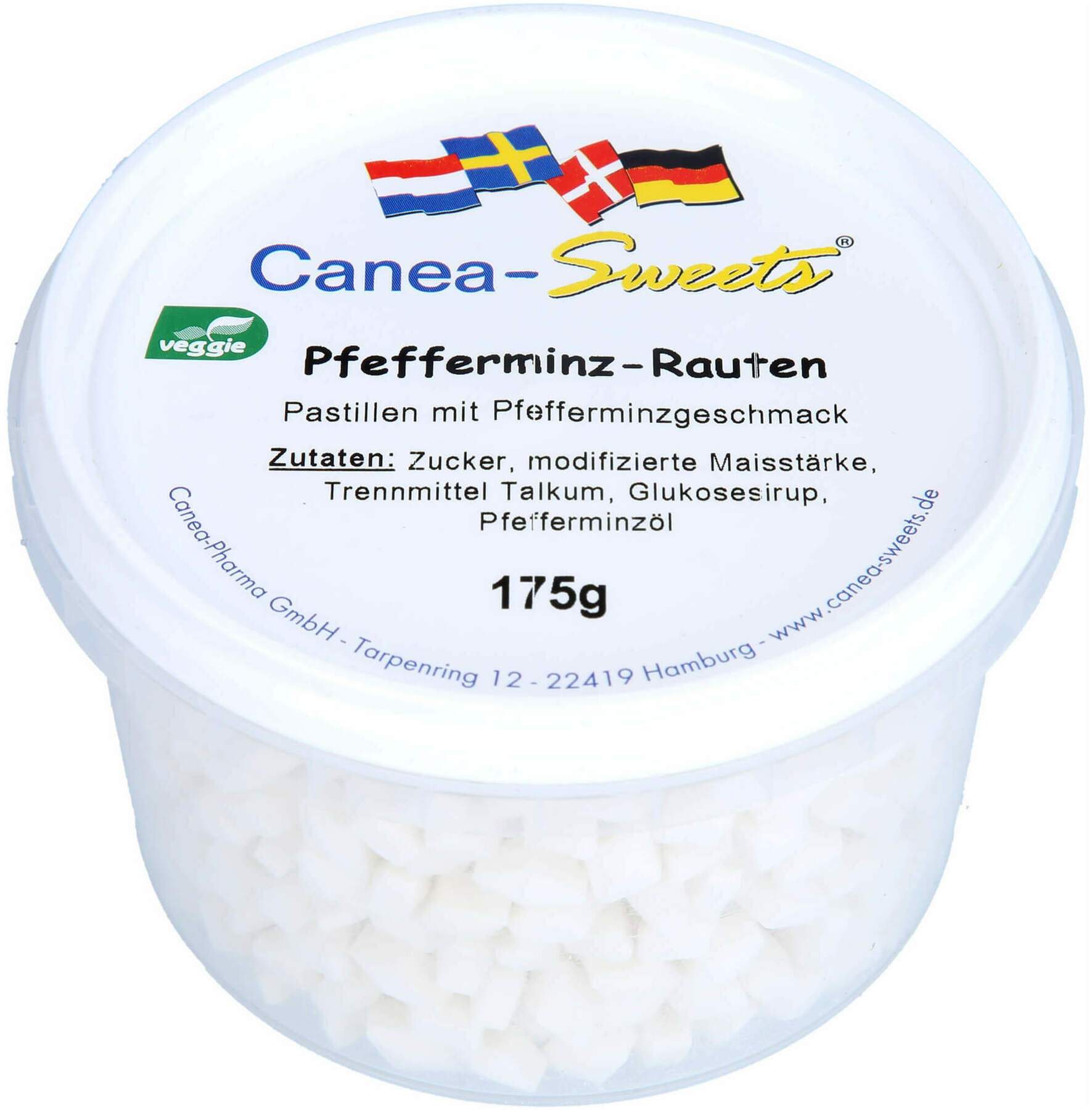 Pfefferminz Rauten Bonbons 175g