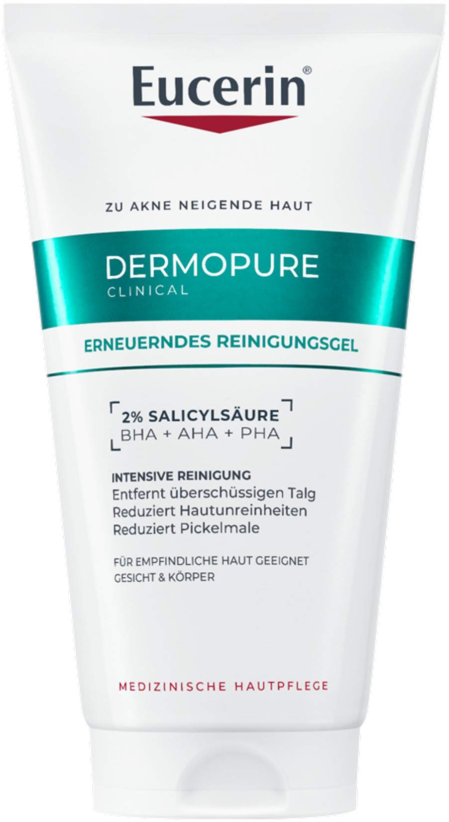 Eucerin DermoPure Clinical erneuerndes Reinigungsgel 150 ml