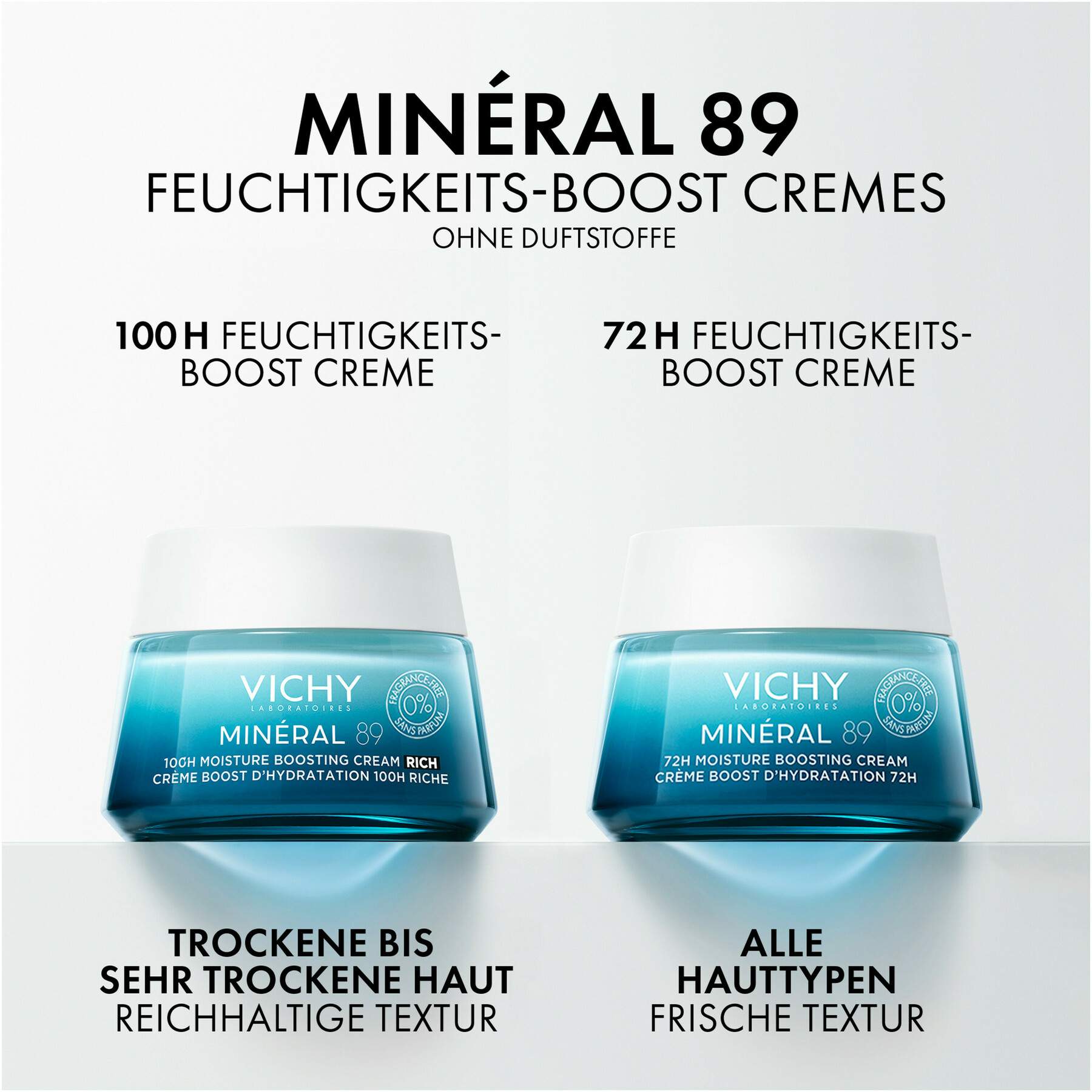 Vichy Mineral 89 72h Feuchtigkeits-Boost 50 ml Creme